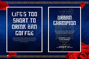 Cabone Backs - Gothic Blackletter, a Blackletter Font by Dhabee (Thumbnail 6 of 16)