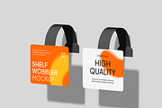 Shelf Wobbler Mockup, an Advertising Mockup by Bartama Graphic (Thumbnail 2 of 3)