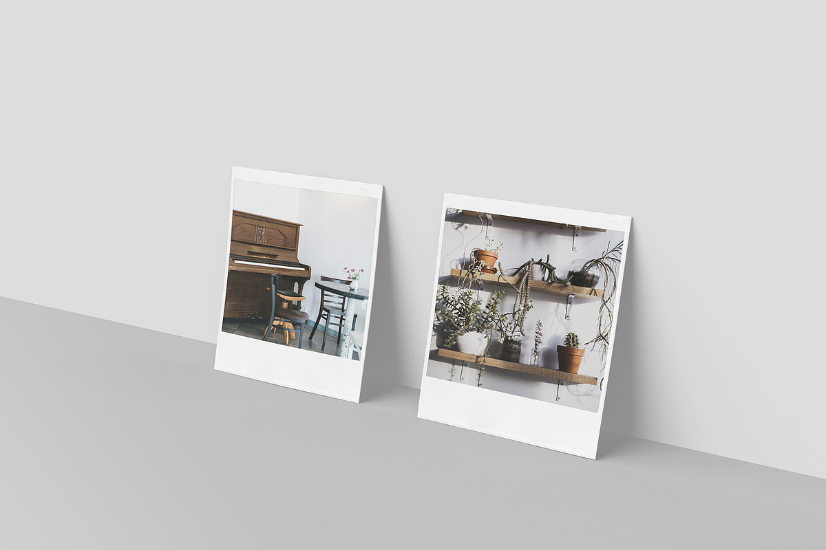 Instant Photo Mockup, a Mockup by KIPET (Photo 7 of 11)