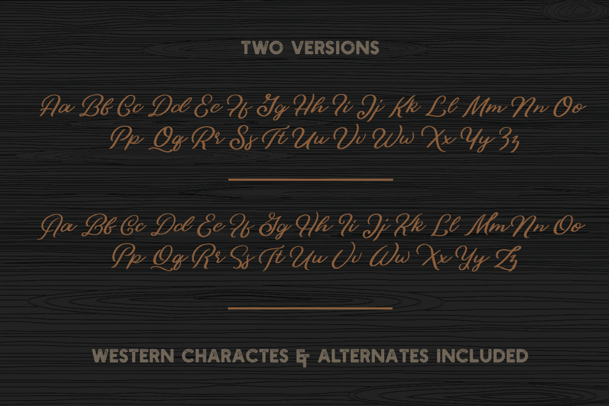 Bonfire - Brush Script preview 3