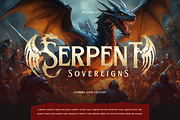 Seraphon, a Serif Font by Burntilldead (Thumbnail 13 of 13)