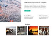 Fishing  One Page Template, a Landing Page Template by IceTemplates (Thumbnail 2 of 3)