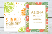 10 Summer Party Bundle, a Card Template by Pixejoo (Thumbnail 4 of 5)