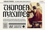 Tourah Shock Typeface, a Blackletter Font by alit design (Thumbnail 3 of 17)