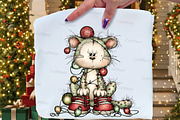 Whimsical Grumpy Animals Christmas, an Illustration by Craft Nest (Thumbnail 8 of 8)