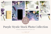 Purple Mystic Stock Photo Bundle, a Business Photo by Inspired Stock Shop (Thumbnail 1 of 7)
