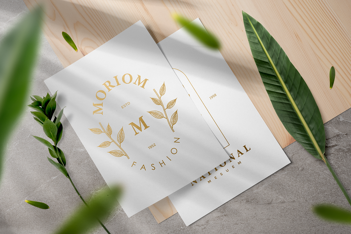 20 Floral Handmade Logo Templates, a Branding & Logo Template by AN Productions (Photo 6 of 8)
