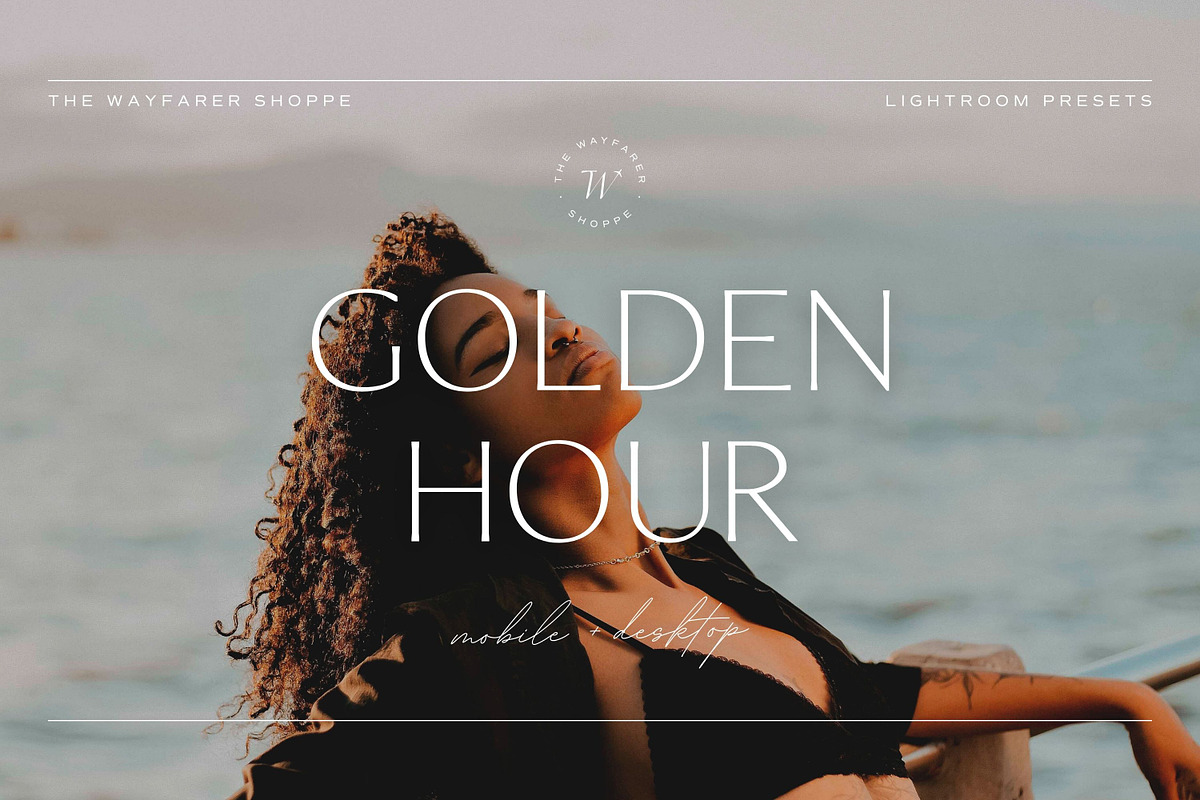50+ Golden Hour Lightroom Bundle, a Preset Add-On by TheWayfarerShoppe (Photo 6 of 11)