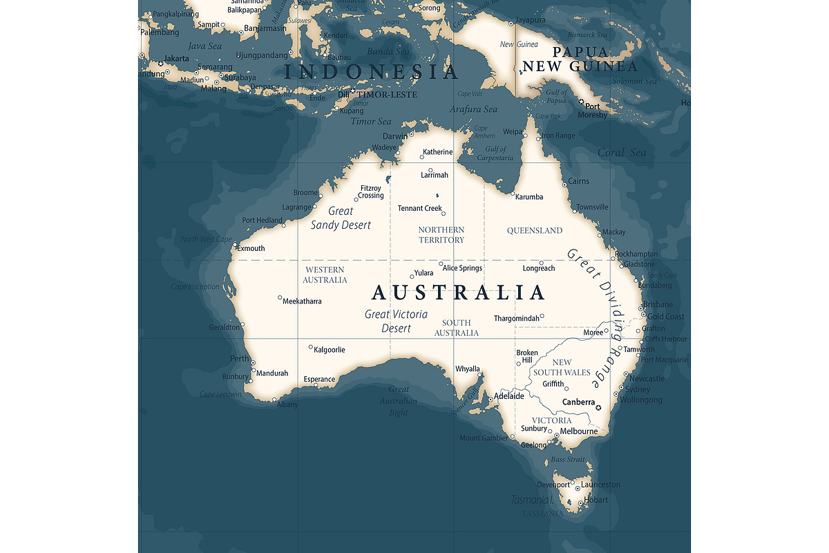 Vector World Map - Large&Detailed, a Decorative Illustration by PorcuPen Works (Photo 5 of 8)
