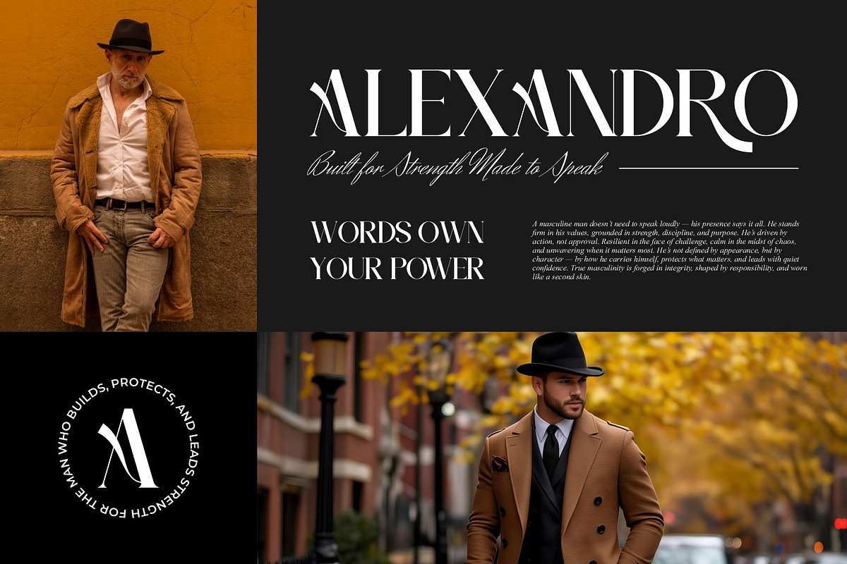 Aligra || Modern Classy Serif Font, a Font by Ermedia Studio (Photo 4 of 10)