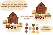 Autumn farm-kids collection, a Seasonal Illustration by Linerisyart (Thumbnail 6 of 23)