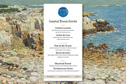 COASTAL NOTES | Typewriter Font, a Handwritten Font by type peace (Thumbnail 6 of 10)