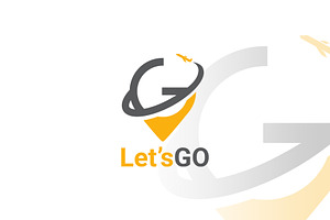Let's Go Travel Logo Template