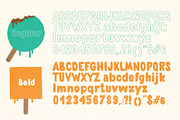 The Ice Cream Font, a Sans Serif Font by Vitek Graphic (Thumbnail 5 of 6)