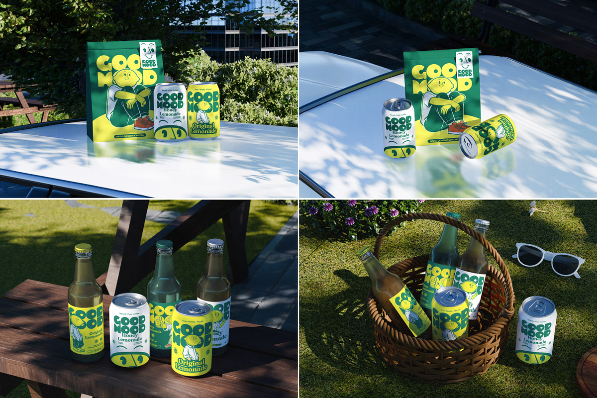 Soda Drink Can Mockup & Packaging, a Packaging Mockup by Vitora Mockup (Photo 9 of 12)