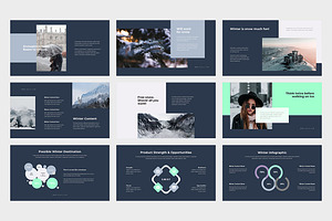 Oxalo : Winter Theme Powerpoint