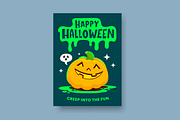 Happy Halloween | Posters Set, a Seasonal Illustration by wowomnom (Thumbnail 3 of 4)