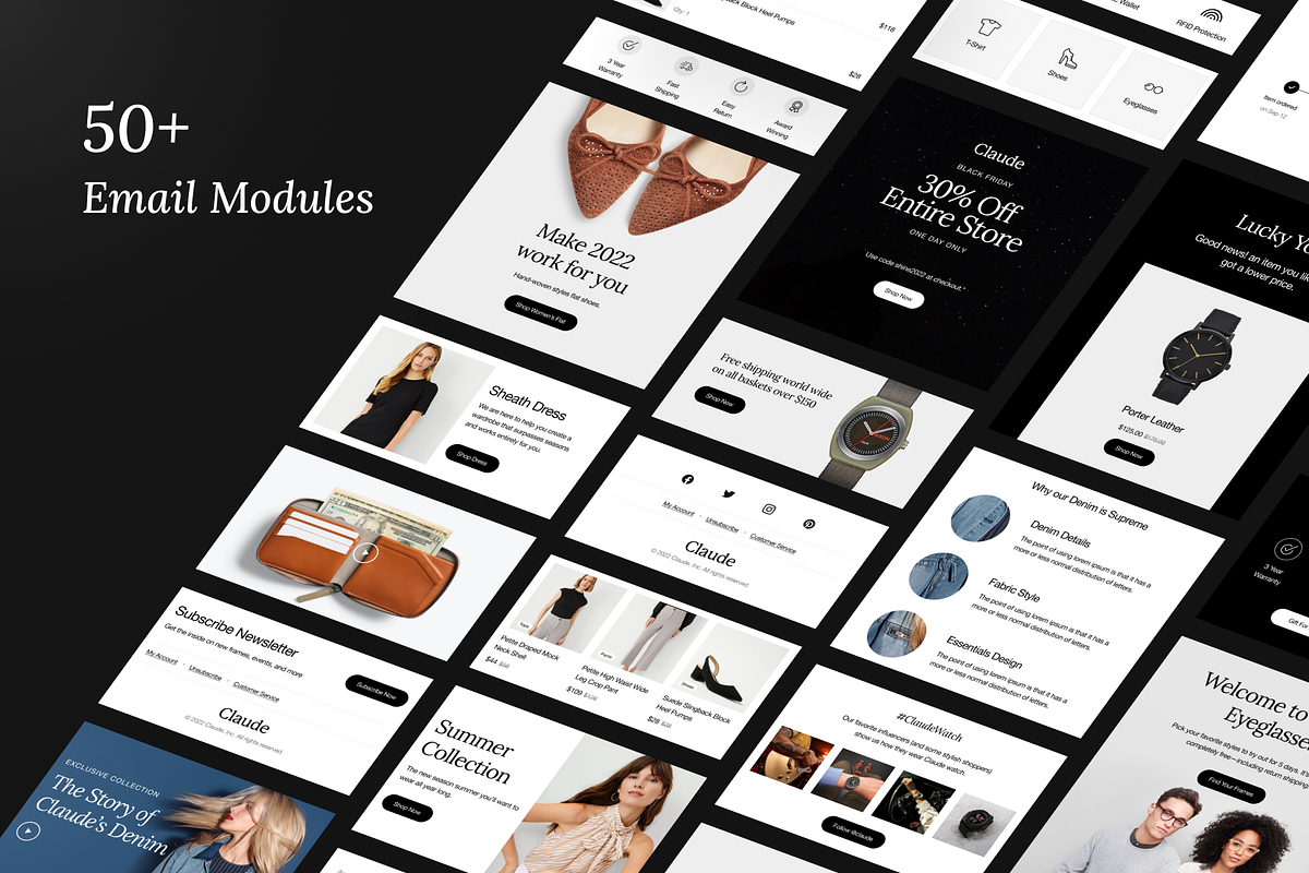 Claude - Fashion Email Templates, an Email Template by Aldy Pratama (Photo 3 of 7)