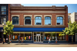 trendy old navy store ai generated, a Beauty & Fashion Photo by pikepicture