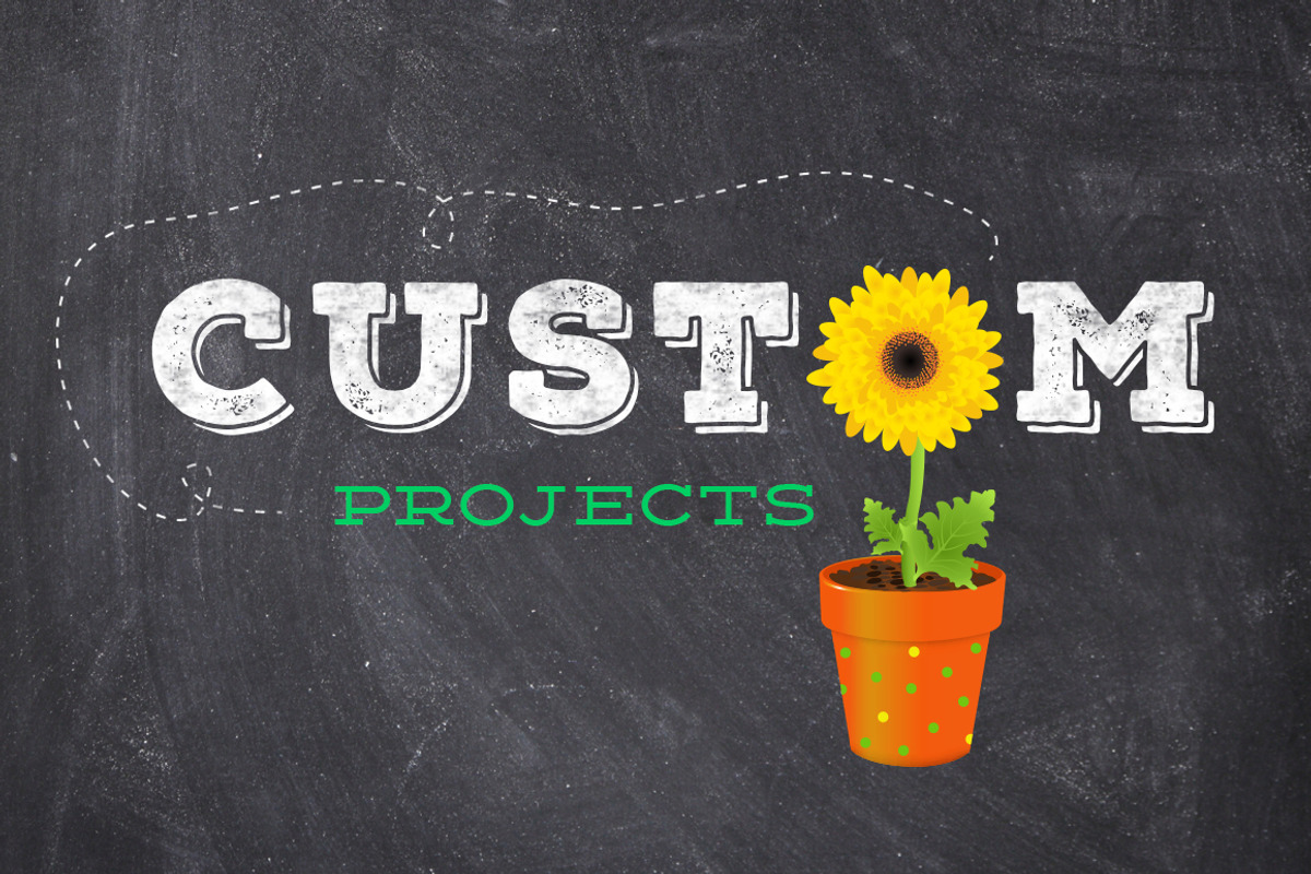 Custom Projects, a Stationery Template by SkyvaraSupply