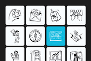 Corporate Doodle Art, an Outline Icon by Vectors Market (Thumbnail 8 of 8)