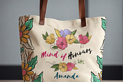 Leather Handle Tote Bag Mockup, a Merchandise Mockup by 3djagan (Thumbnail 2 of 4)