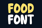 Foods Wokolis, a Handwritten Font by QR Design Studio (Thumbnail 3 of 8)