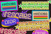 Embers Modern Display, a Symbol Font by Aiyari (Thumbnail 13 of 15)