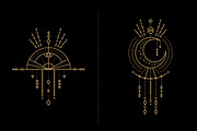 Mandala Set - Tribal Shaman, a Decorative Illustration by S K Y B O X (Thumbnail 2 of 11)