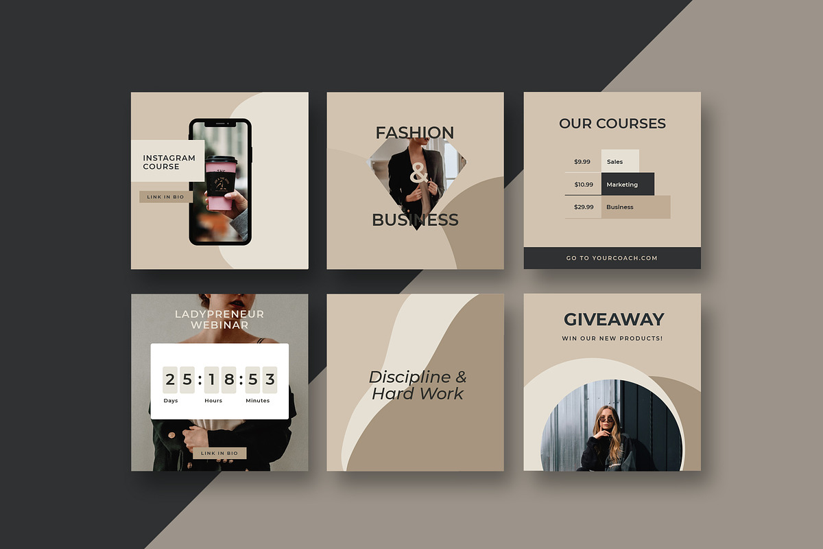 Coach Social Media Kit, a Social Media Template by Design District (Photo 19 of 21)
