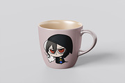Halloween Grim Reaper Chibi Anime 5, an Illustration by vectstudio (Thumbnail 2 of 3)