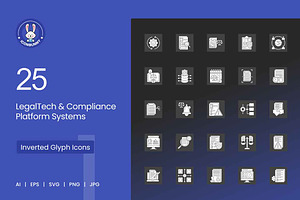 25 LegalTech & Compliance Icons