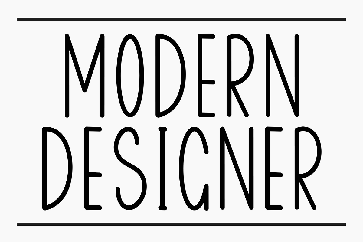 Perfect Designer, a Sans Serif Font by FreshTypeINK (Photo 2 of 9)