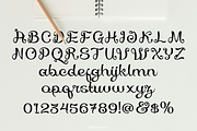 Makulcey Script Font, a Script Font by madeDeduk (Thumbnail 6 of 10)
