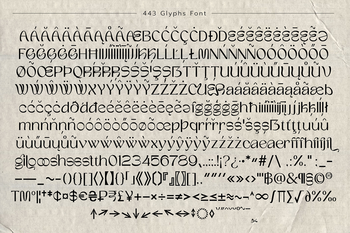 Floweria - Beauty Sans Serif Font, a Sans Serif Font by Baleee (Photo 16 of 17)