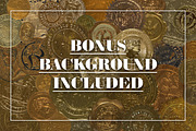 36 Authentic Gold Seals + Textures, an Object Graphic by Sick Optix (Thumbnail 7 of 8)
