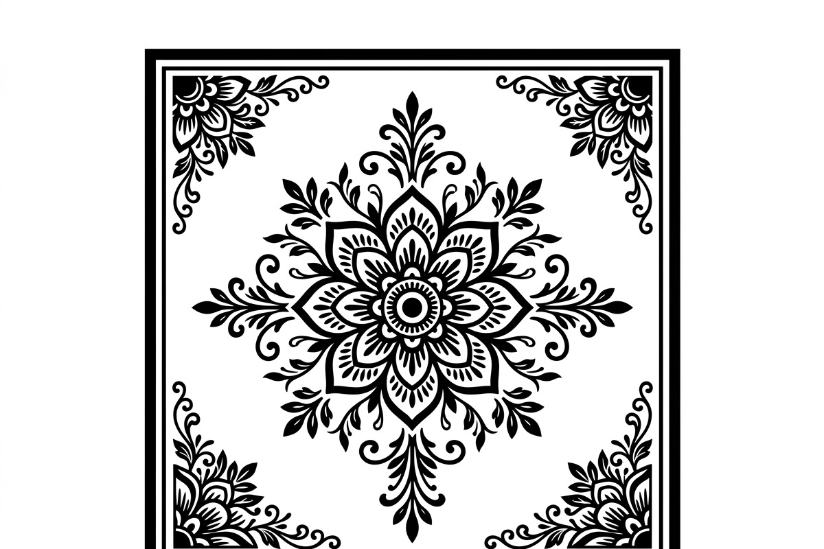 50 Elegant Floral Ornament Bundle, a Decorative Illustration by Amazin_art (Photo 14 of 42)