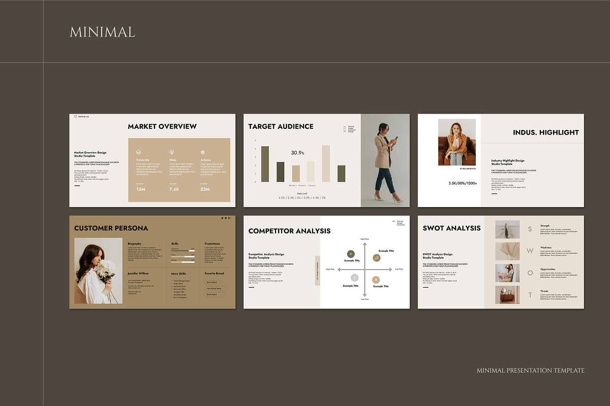 Minimal Presentation Template, a Presentation Template by slidestock55 (Photo 5 of 10)