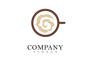 Coffee Beans Logo Template vector, a Graphic by T.Vooka