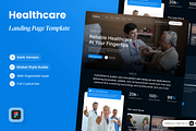 Healvia - Healthcare Landing Pages, a Websites & App Template by SLAB! Design (Thumbnail 1 of 4)