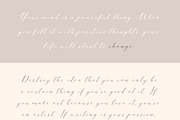 Rather Pale Script, Logos & Clipart, a Script Font by eclosque (Thumbnail 12 of 14)