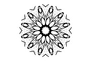Black and White Mandala Patterns Set, a Decorative Illustration by NJ Himel (Thumbnail 69 of 101)