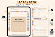 Adhd digital planner 2026-28, a Poster Template by HeavensStar (Thumbnail 8 of 8)