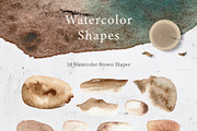 watercolor WOODLAND Collection, a Texture Illustration by Hadar Farfel (Thumbnail 7 of 8)