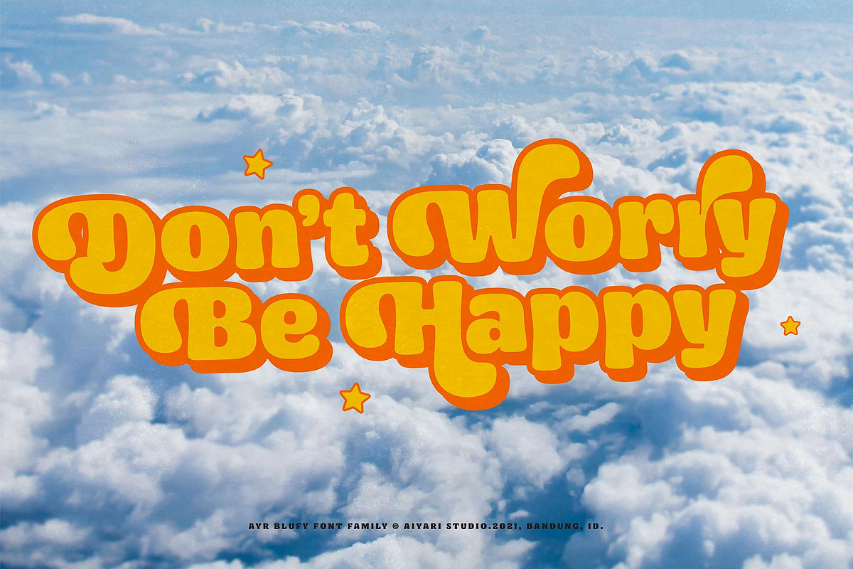 Blufy Font Family, a Font by Aiyari (Photo 11 of 17)