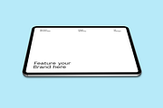 Apple iPad Pro 13-inch M4 Mockup, an iPad Mockup by Mockupdaddy (Thumbnail 4 of 22)