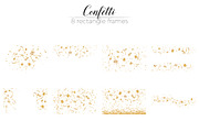 Gold confetti overlays, a Background Graphic by Max Letters (Thumbnail 7 of 8)