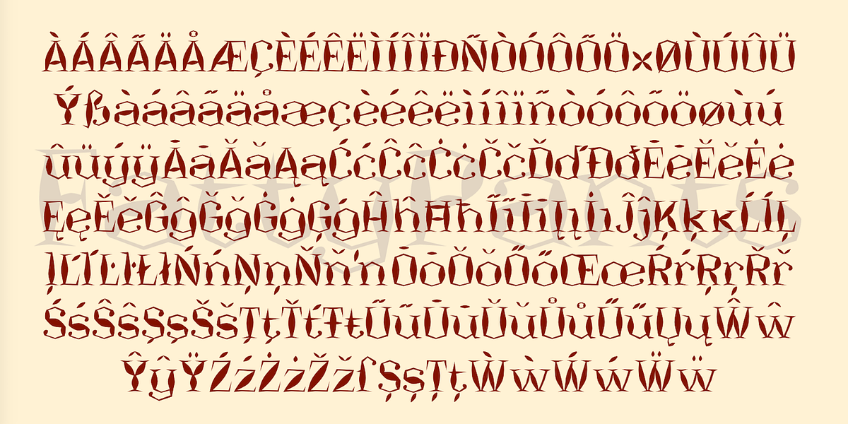 FattyPants, a Serif Font by Ingrimayne Type (Photo 3 of 3)