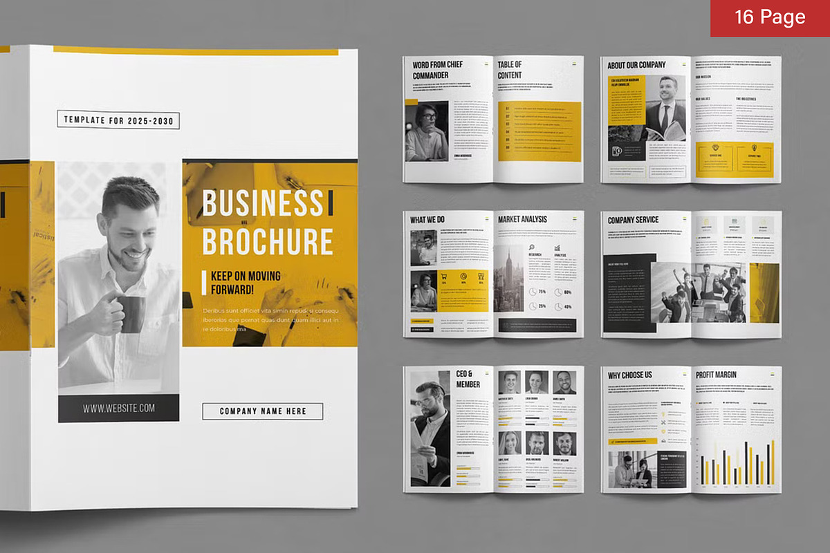 Brochure Bundle, a Brochure Template by ContestDesign (Photo 12 of 42)