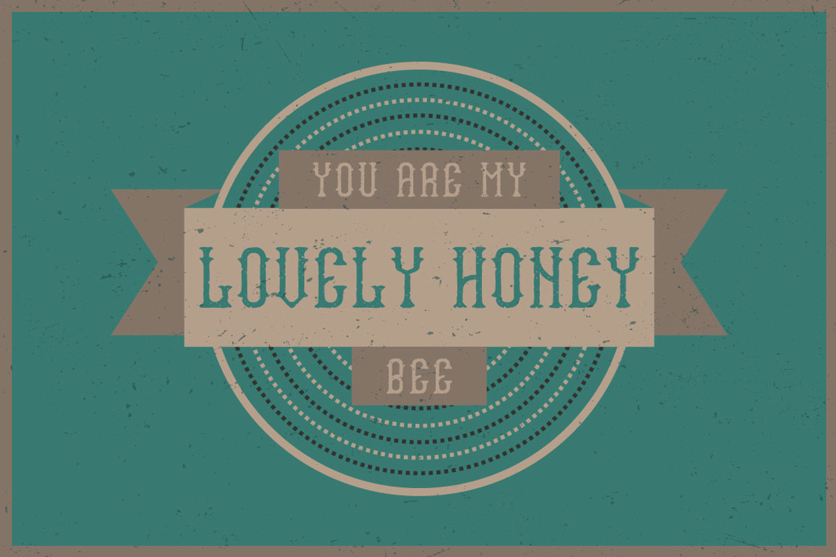Tennessee Honey label font preview 3